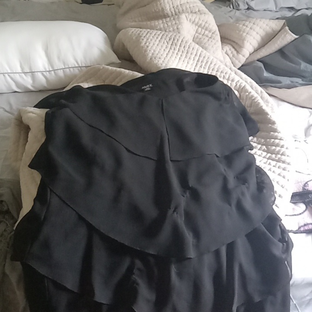 Black sleeveless dress 18w